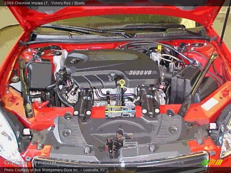 Victory Red / Ebony 2009 Chevrolet Impala LT