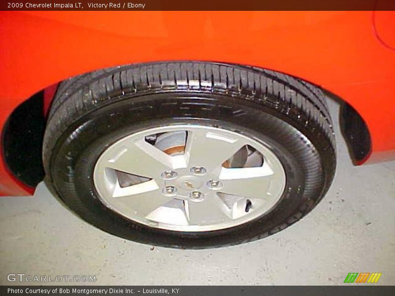 Victory Red / Ebony 2009 Chevrolet Impala LT