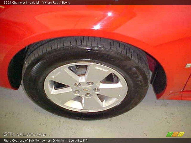 Victory Red / Ebony 2009 Chevrolet Impala LT