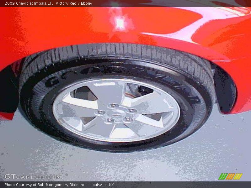 Victory Red / Ebony 2009 Chevrolet Impala LT
