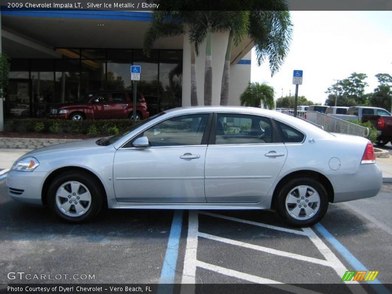 Silver Ice Metallic / Ebony 2009 Chevrolet Impala LT