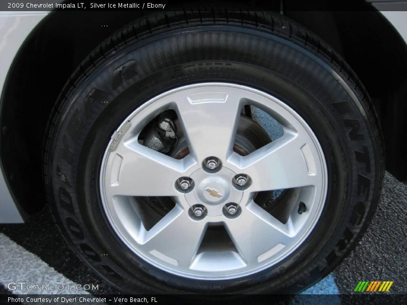 Silver Ice Metallic / Ebony 2009 Chevrolet Impala LT