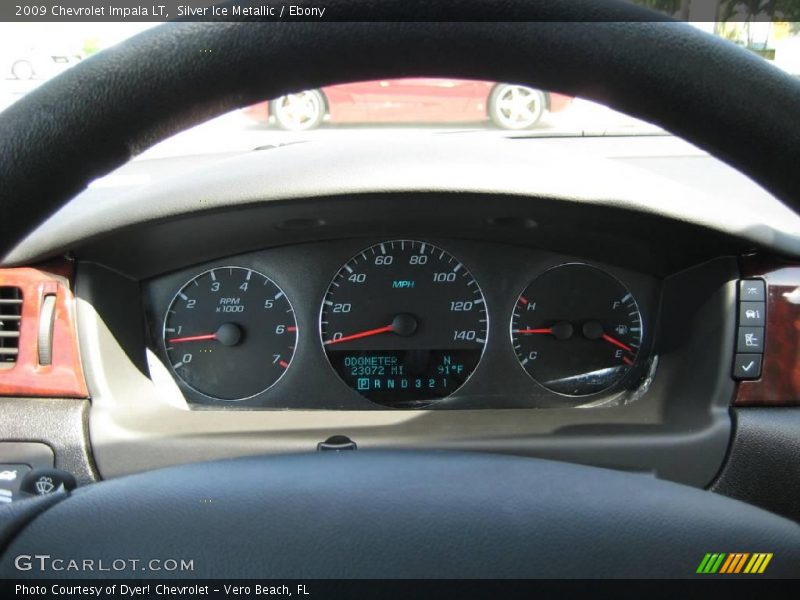 Silver Ice Metallic / Ebony 2009 Chevrolet Impala LT