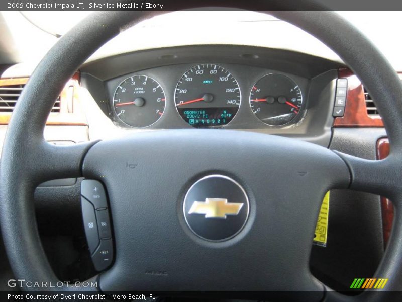 Silver Ice Metallic / Ebony 2009 Chevrolet Impala LT