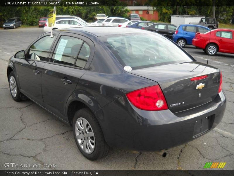 Slate Metallic / Ebony 2009 Chevrolet Cobalt LT Sedan