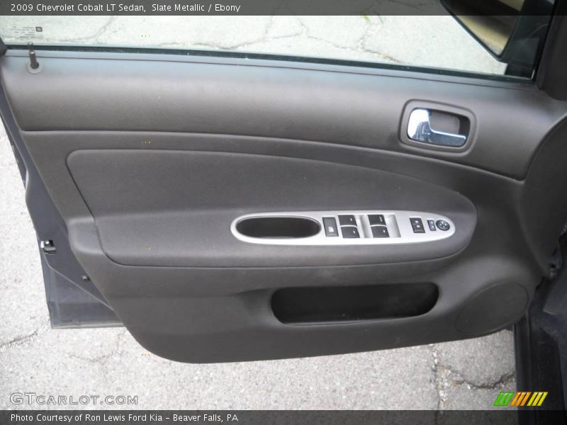 Slate Metallic / Ebony 2009 Chevrolet Cobalt LT Sedan
