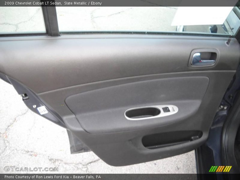 Slate Metallic / Ebony 2009 Chevrolet Cobalt LT Sedan