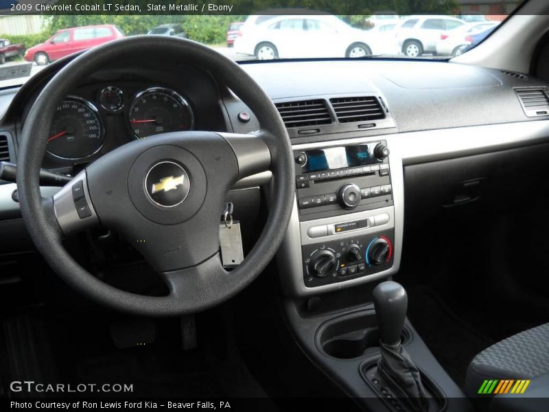 Slate Metallic / Ebony 2009 Chevrolet Cobalt LT Sedan