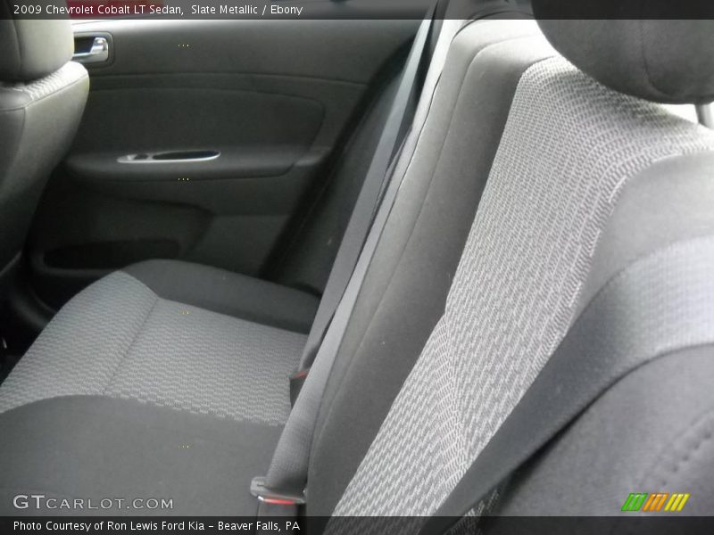 Slate Metallic / Ebony 2009 Chevrolet Cobalt LT Sedan