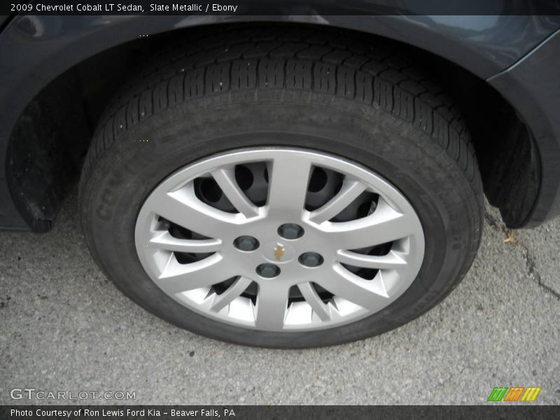 Slate Metallic / Ebony 2009 Chevrolet Cobalt LT Sedan