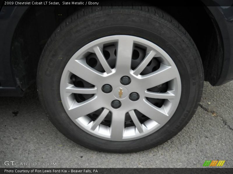 Slate Metallic / Ebony 2009 Chevrolet Cobalt LT Sedan