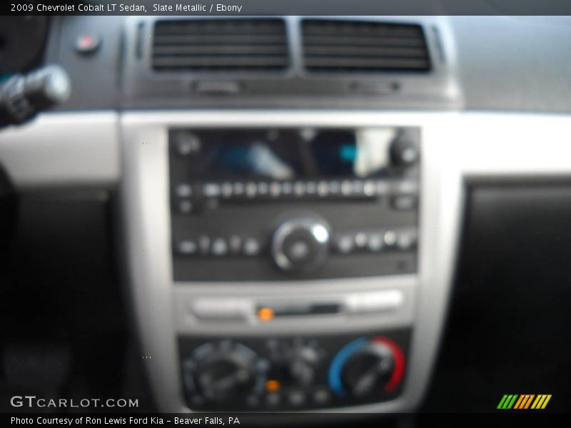 Slate Metallic / Ebony 2009 Chevrolet Cobalt LT Sedan