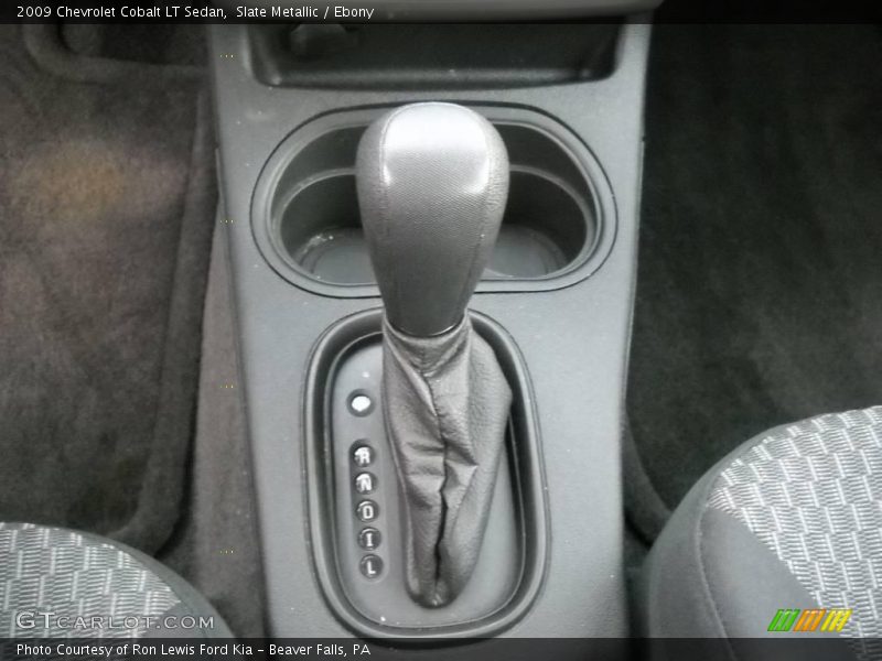 Slate Metallic / Ebony 2009 Chevrolet Cobalt LT Sedan