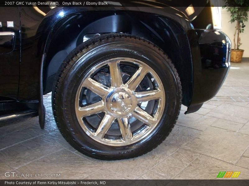 Onyx Black / Ebony Black 2007 GMC Yukon Denali AWD