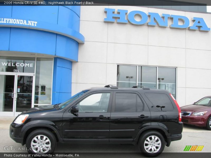 Nighthawk Black Pearl / Black 2006 Honda CR-V SE 4WD