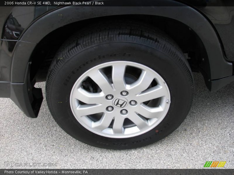 Nighthawk Black Pearl / Black 2006 Honda CR-V SE 4WD