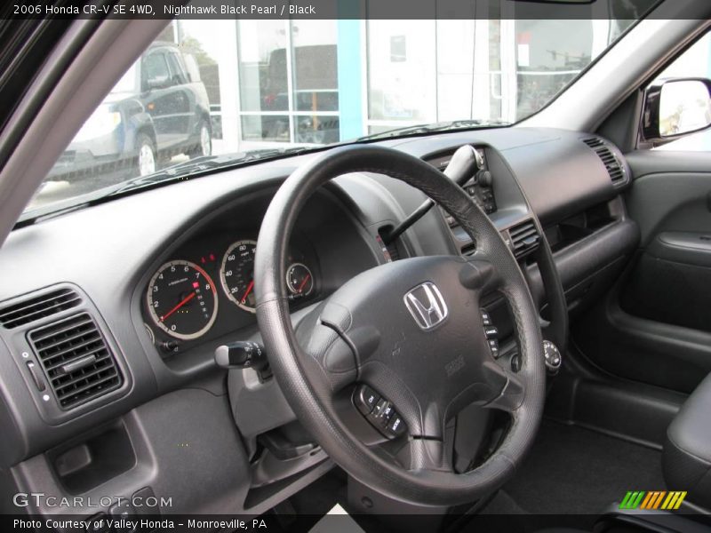 Nighthawk Black Pearl / Black 2006 Honda CR-V SE 4WD