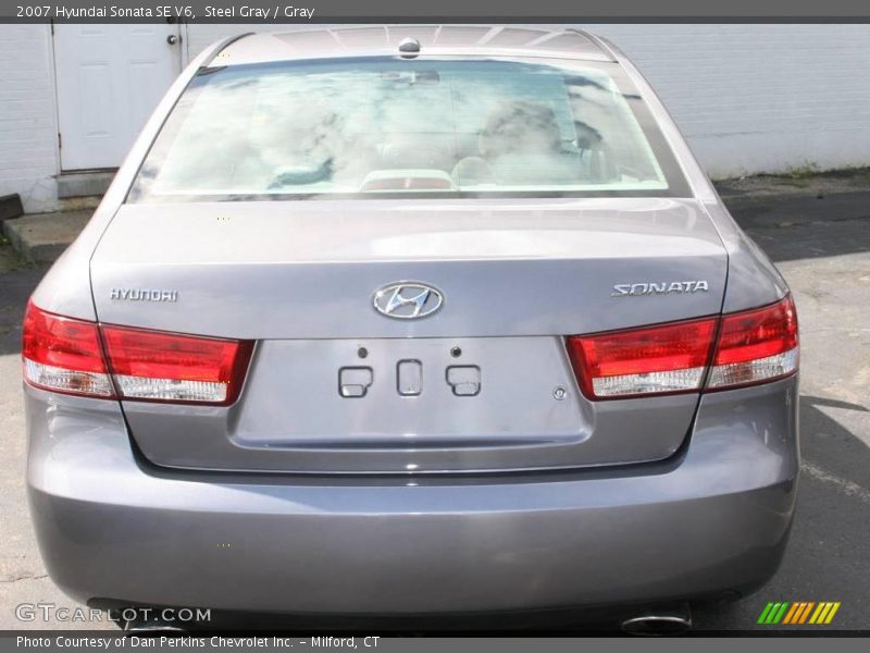 Steel Gray / Gray 2007 Hyundai Sonata SE V6