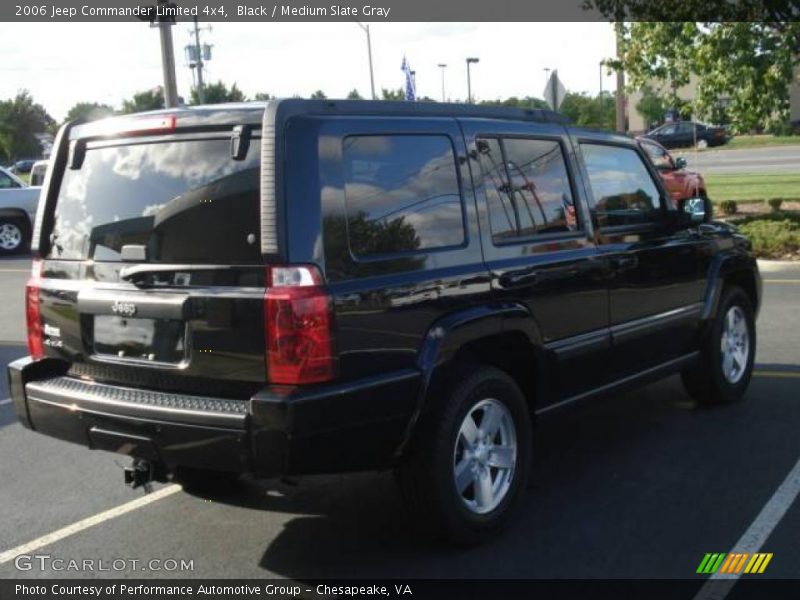 Black / Medium Slate Gray 2006 Jeep Commander Limited 4x4