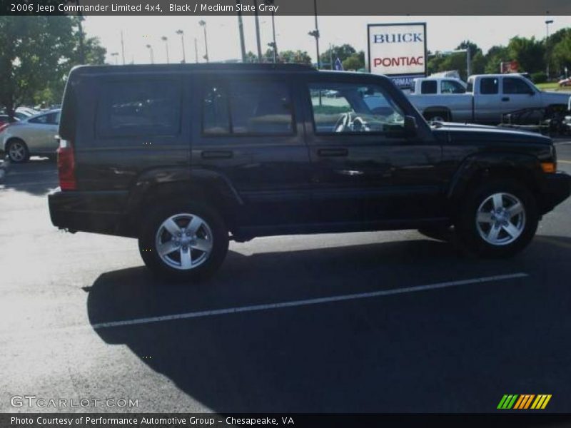 Black / Medium Slate Gray 2006 Jeep Commander Limited 4x4