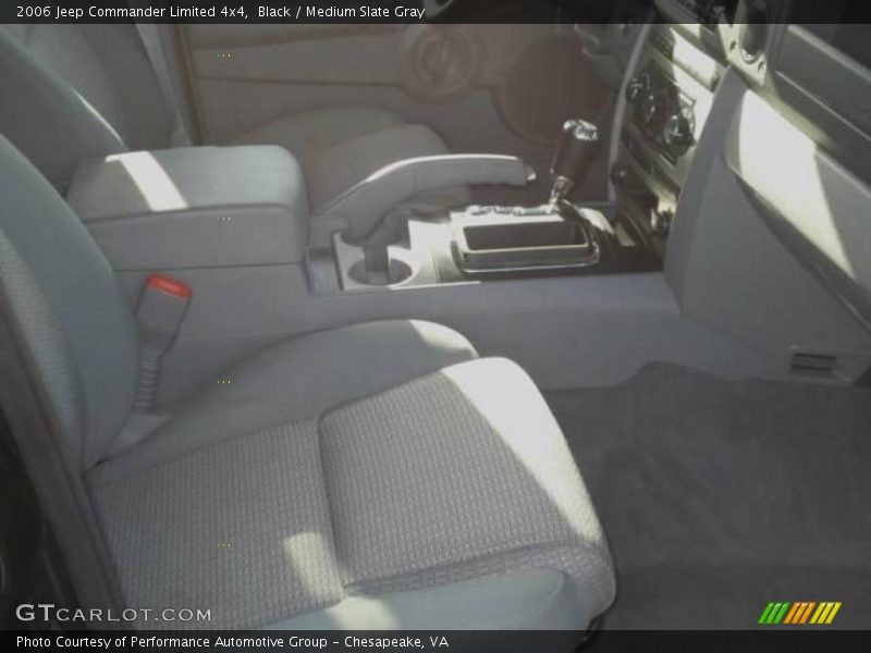 Black / Medium Slate Gray 2006 Jeep Commander Limited 4x4