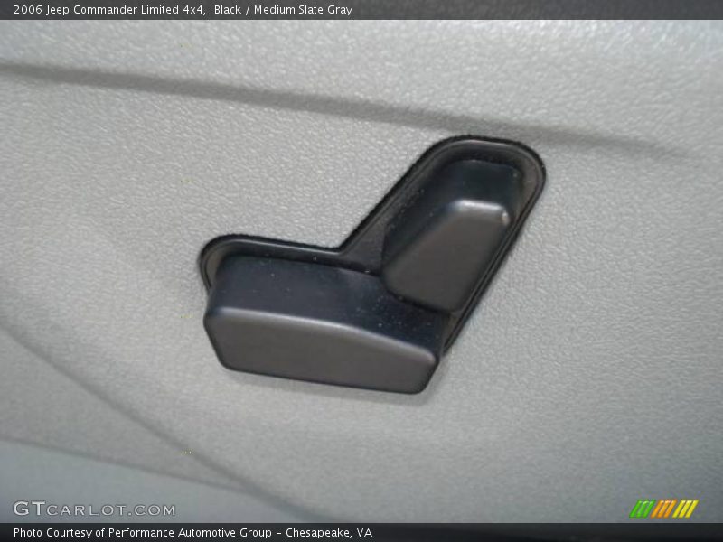 Black / Medium Slate Gray 2006 Jeep Commander Limited 4x4