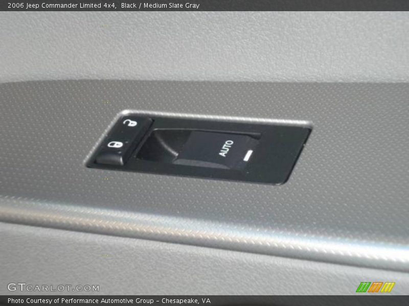 Black / Medium Slate Gray 2006 Jeep Commander Limited 4x4