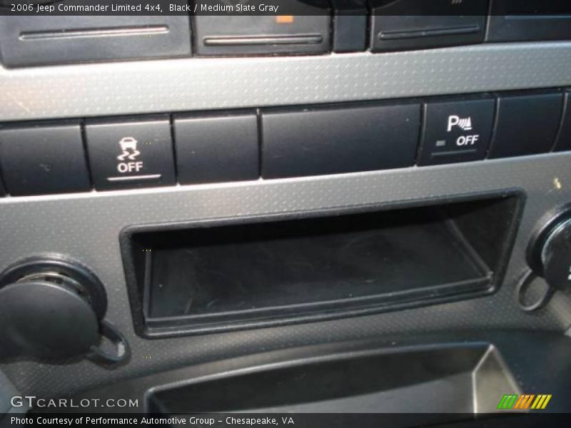 Black / Medium Slate Gray 2006 Jeep Commander Limited 4x4
