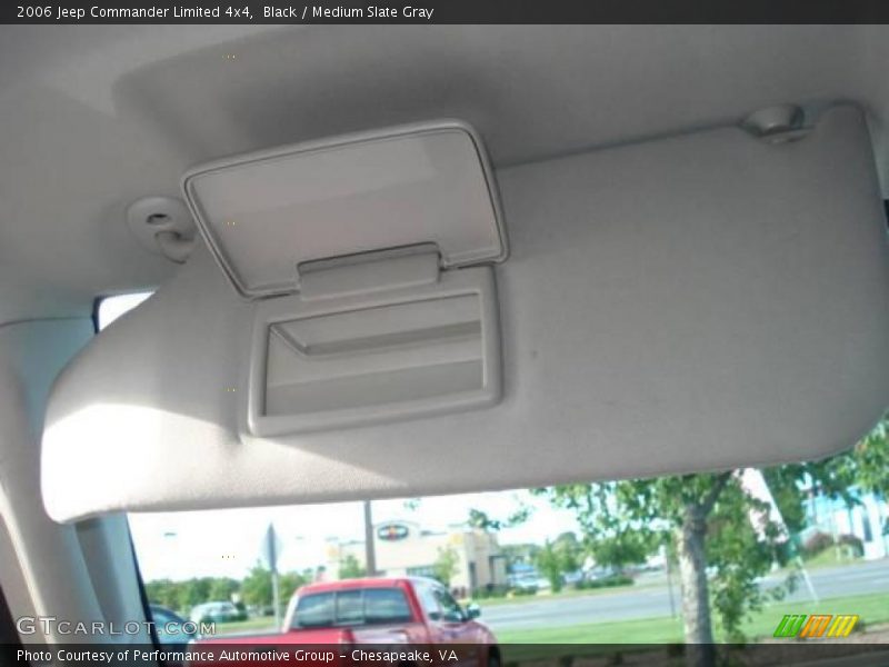 Black / Medium Slate Gray 2006 Jeep Commander Limited 4x4