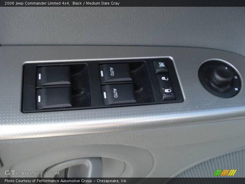 Black / Medium Slate Gray 2006 Jeep Commander Limited 4x4