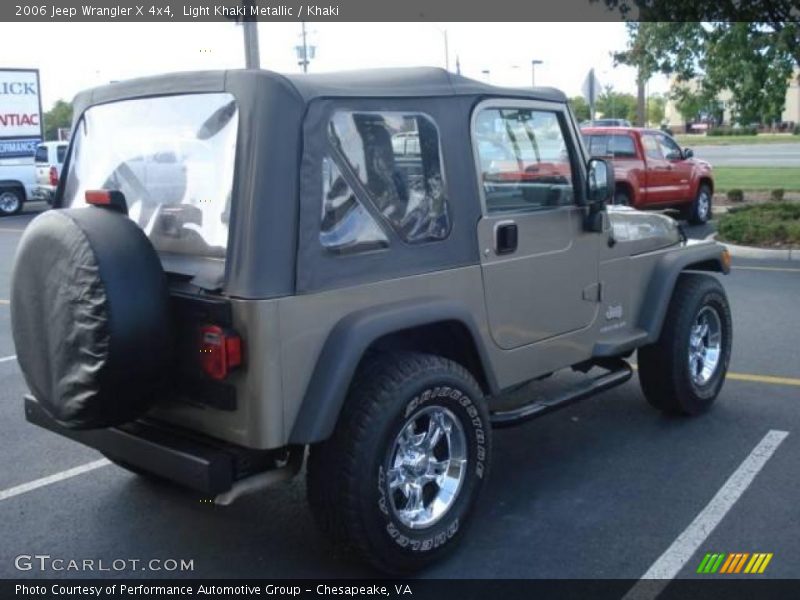 Light Khaki Metallic / Khaki 2006 Jeep Wrangler X 4x4