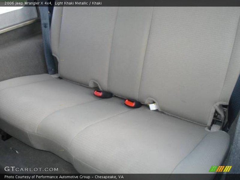 Light Khaki Metallic / Khaki 2006 Jeep Wrangler X 4x4