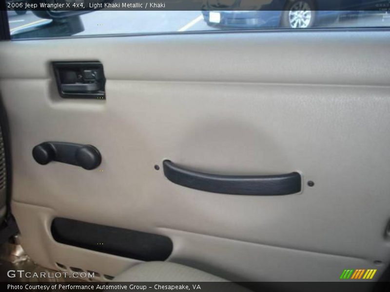 Light Khaki Metallic / Khaki 2006 Jeep Wrangler X 4x4