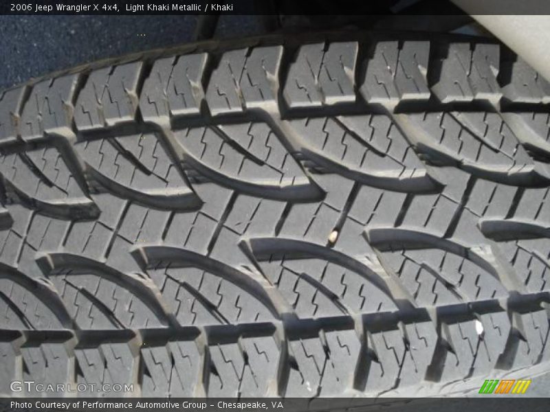 Light Khaki Metallic / Khaki 2006 Jeep Wrangler X 4x4