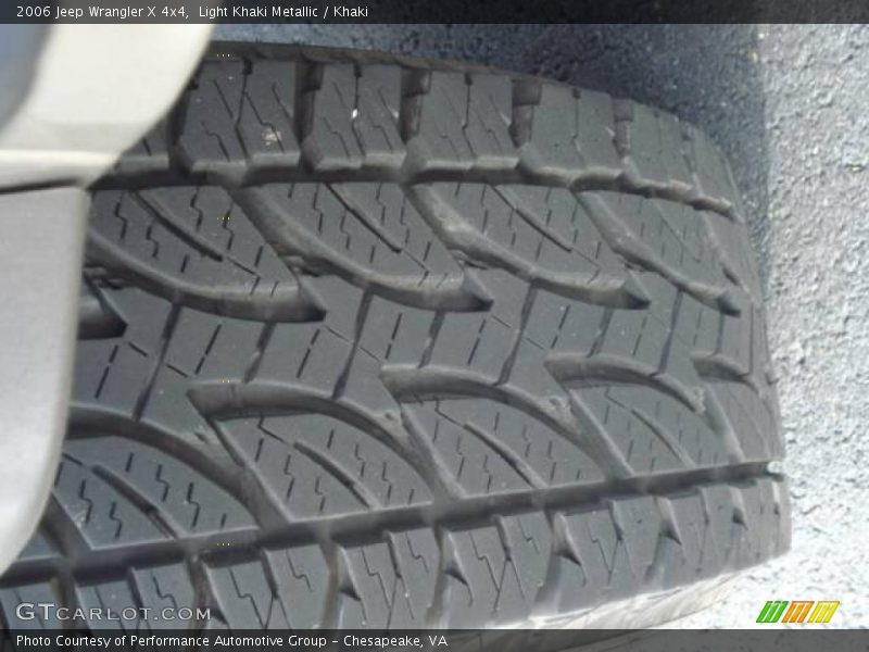 Light Khaki Metallic / Khaki 2006 Jeep Wrangler X 4x4