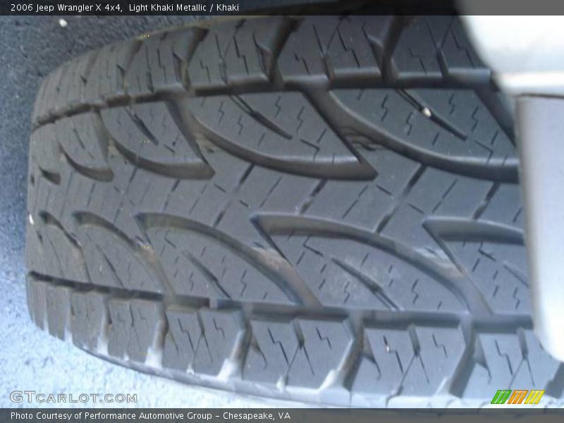 Light Khaki Metallic / Khaki 2006 Jeep Wrangler X 4x4
