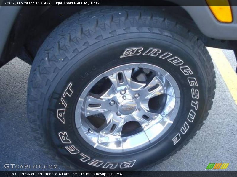 Light Khaki Metallic / Khaki 2006 Jeep Wrangler X 4x4