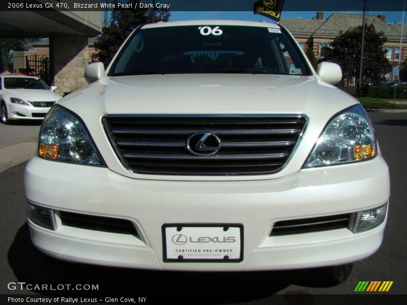 Blizzard White Pearl / Dark Gray 2006 Lexus GX 470
