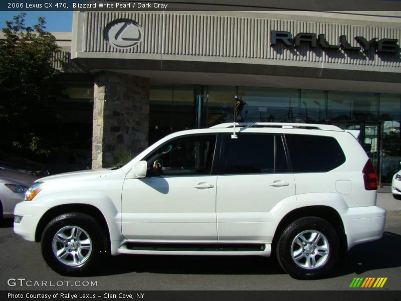 Blizzard White Pearl / Dark Gray 2006 Lexus GX 470