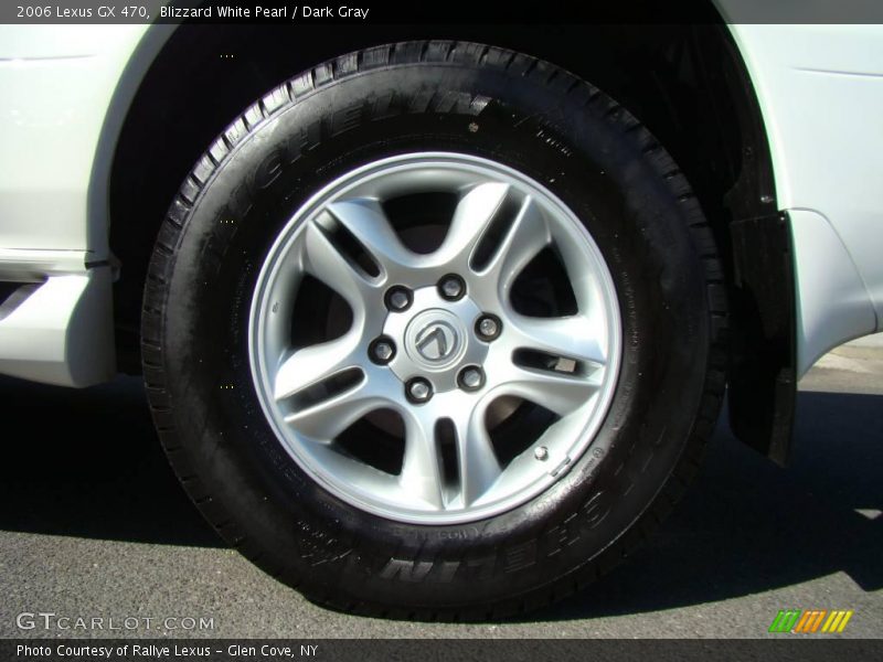 Blizzard White Pearl / Dark Gray 2006 Lexus GX 470