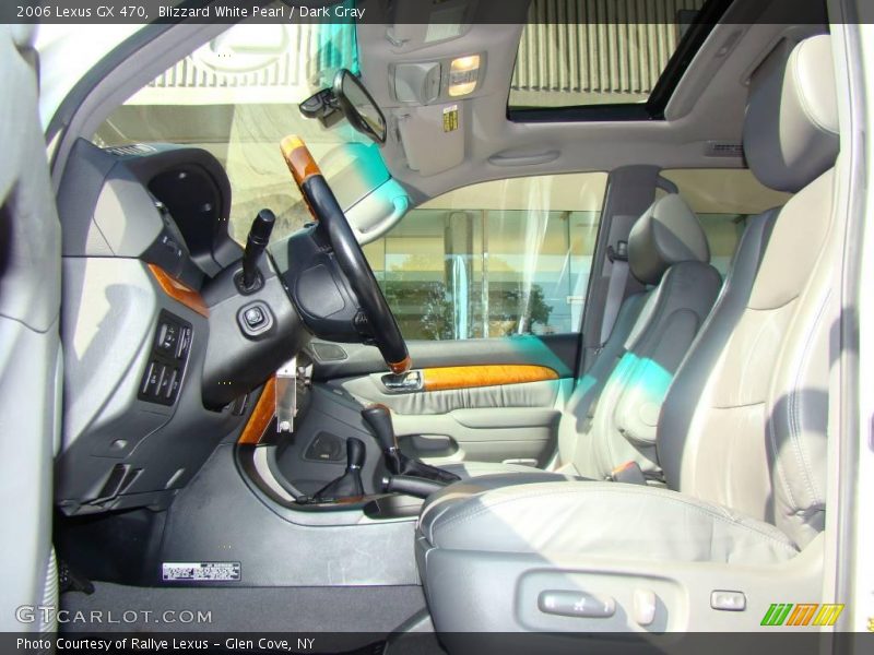 Blizzard White Pearl / Dark Gray 2006 Lexus GX 470