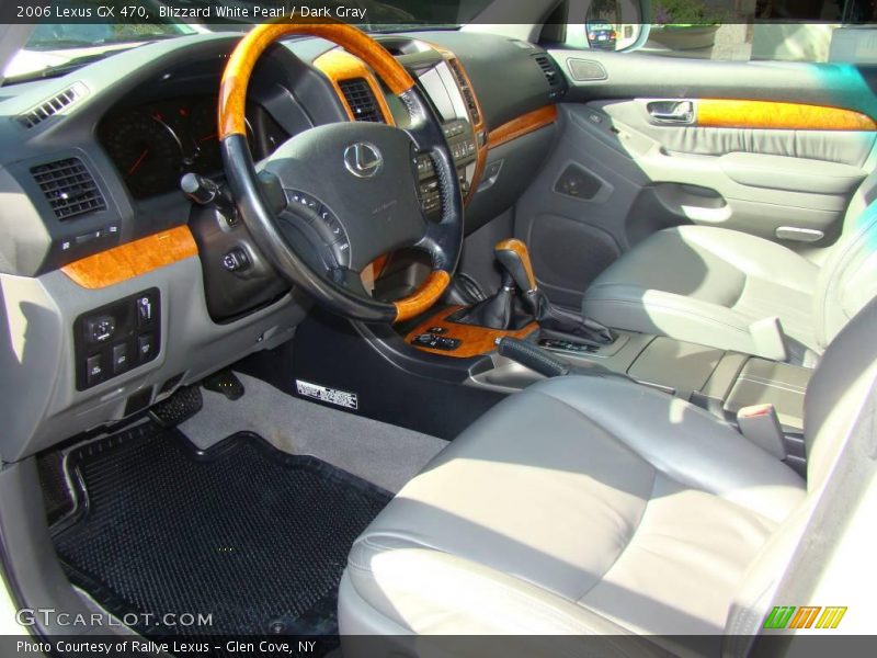 Blizzard White Pearl / Dark Gray 2006 Lexus GX 470