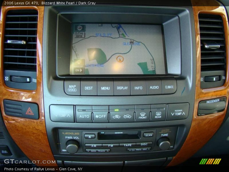 Blizzard White Pearl / Dark Gray 2006 Lexus GX 470