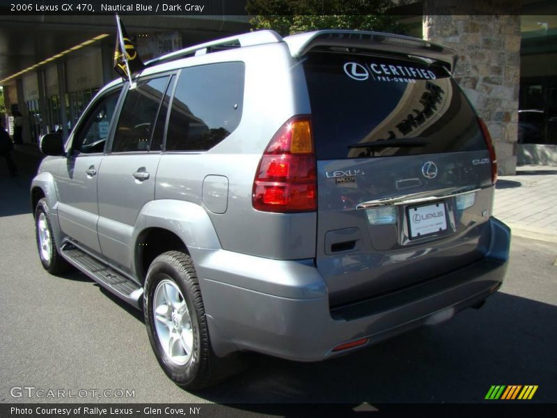 Nautical Blue / Dark Gray 2006 Lexus GX 470