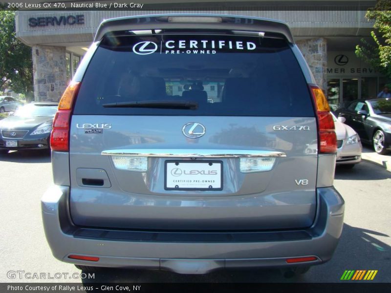 Nautical Blue / Dark Gray 2006 Lexus GX 470