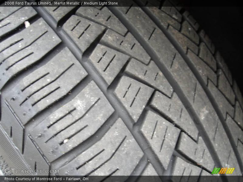 Merlot Metallic / Medium Light Stone 2008 Ford Taurus Limited