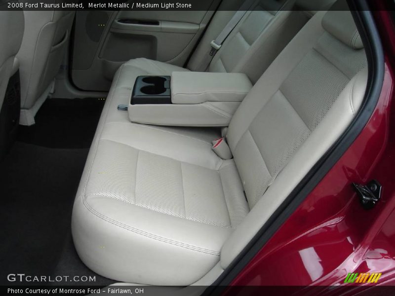 Merlot Metallic / Medium Light Stone 2008 Ford Taurus Limited