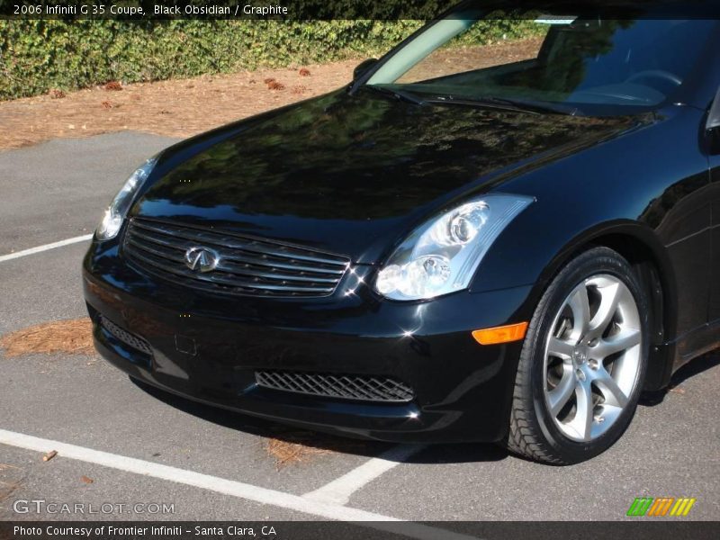 Black Obsidian / Graphite 2006 Infiniti G 35 Coupe