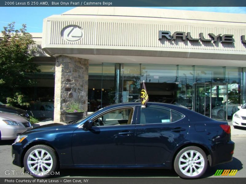 Blue Onyx Pearl / Cashmere Beige 2006 Lexus IS 250 AWD