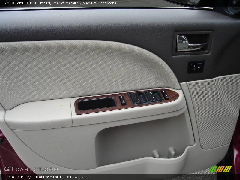 Merlot Metallic / Medium Light Stone 2008 Ford Taurus Limited
